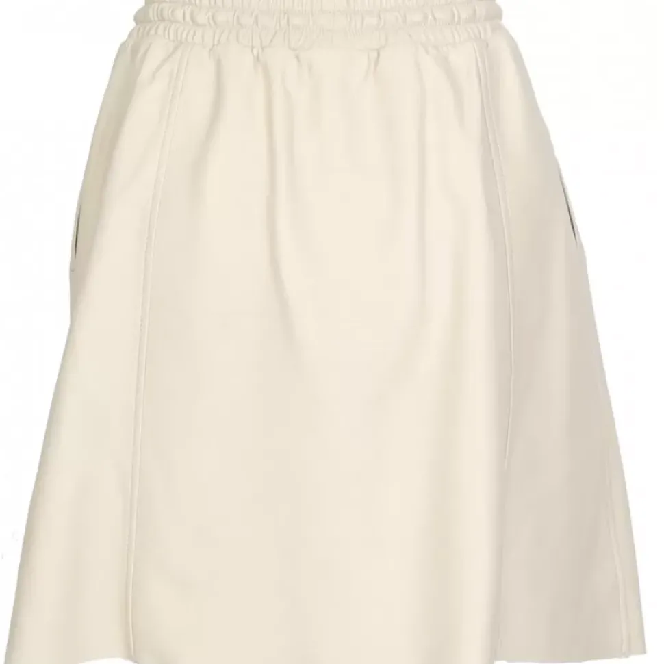 OAKWOOD Jupes Et Shorts^Nina Coquille - Jupe Courte En Cuir Veritable