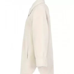 OAKWOOD Manteaux^Perfume Neige Kaki - Manteau Surchemise Reversible Effet Mouton Retourne