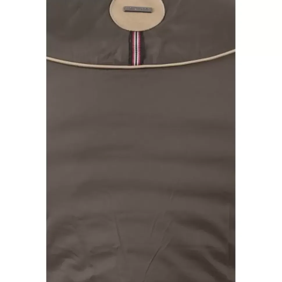 OAKWOOD Doudounes^Popping Beige Fonce - Doudoune Longue En Cuir Veritable Bicolore