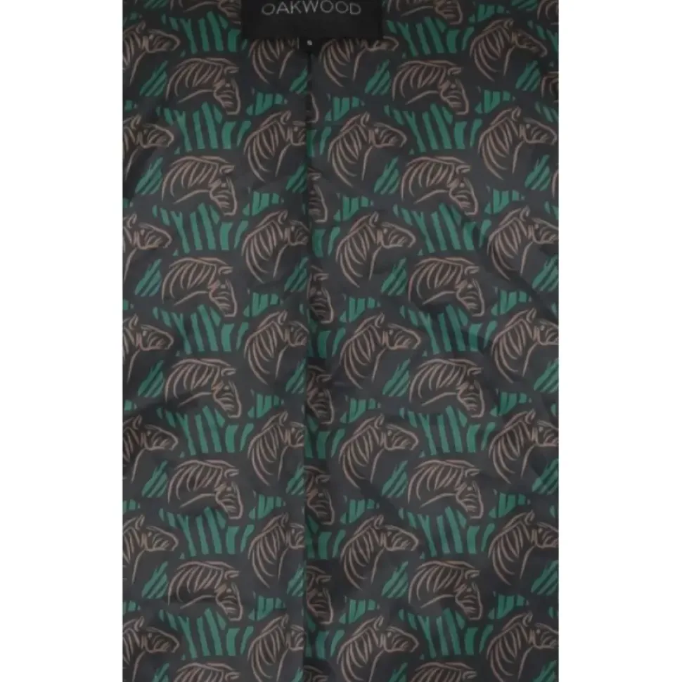 OAKWOOD Manteaux^Possession Gris Fonce - Manteau Court En Fausse Fourrure
