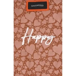 OAKWOOD Vestes^Romana Orange - Veste En Cuir Veritable De Mouton Effet Lave