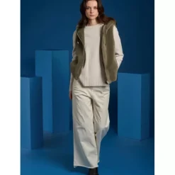 OAKWOOD Gilets^Smiley Vert Pale - Gilet Sans Manche En Fausse Fourrure 100% Laine / Nylon