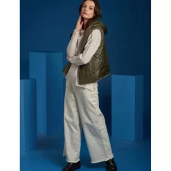 OAKWOOD Gilets^Smiley Vert Pale - Gilet Sans Manche En Fausse Fourrure 100% Laine / Nylon