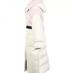 OAKWOOD Manteaux^Sofia Coquille - Manteau Long Tri-Matiere Fausse Fourrure / Similicuir / Nylon Doudoune