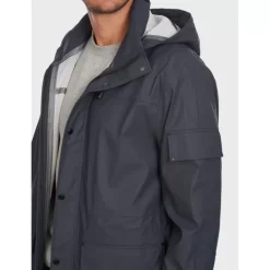 OAKWOOD Imperméable^Storm Bleu Marine - Manteau Imperméable En Polyester