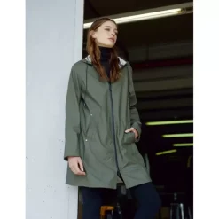 OAKWOOD Manteaux^Tempete Kaki - Manteau Imperméable En Polyester