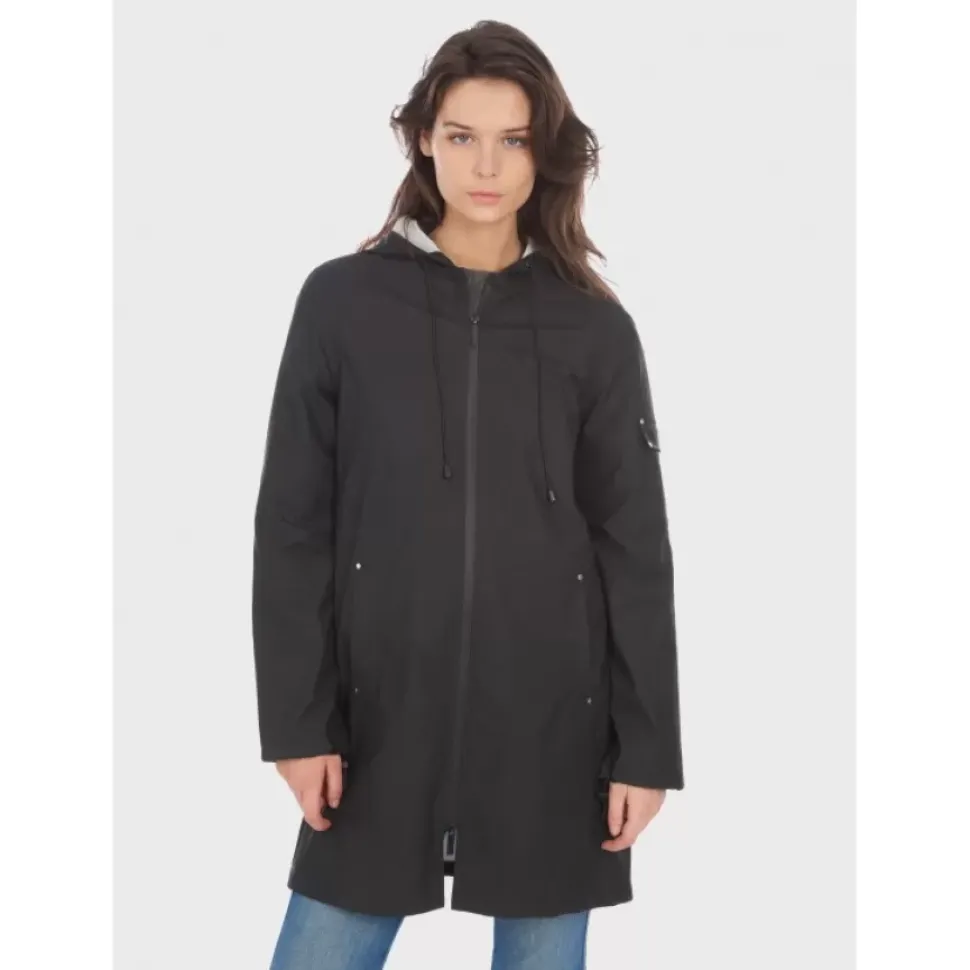 OAKWOOD Manteaux^Tempete Noir - Manteau Imperméable En Polyester