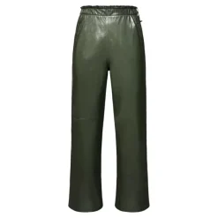 OAKWOOD Pantalons^Uranus Kaki - Pantalon Large Cuir Veritable