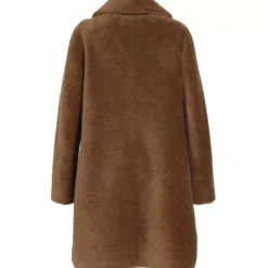 OAKWOOD Manteaux^Venus Cognac - Manteau Reversible En Laine