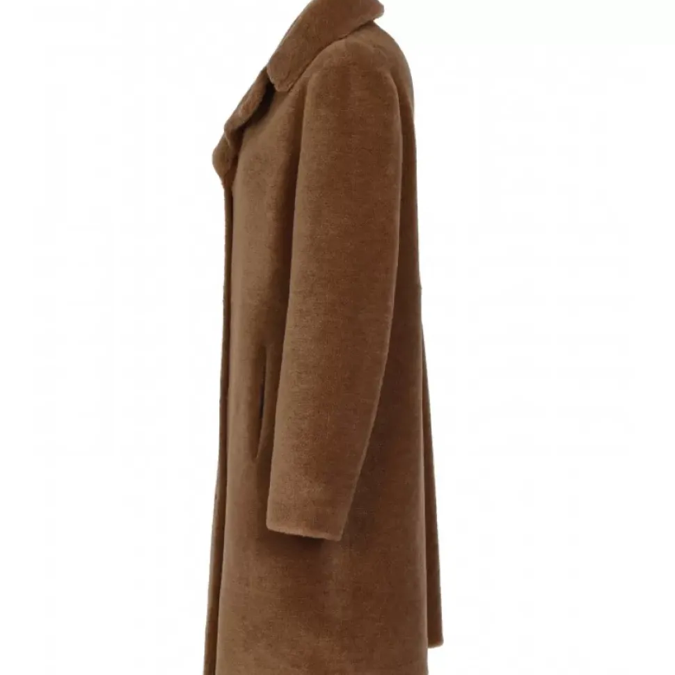 OAKWOOD Manteaux^Venus Cognac - Manteau Reversible En Laine
