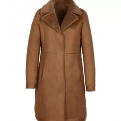 OAKWOOD Manteaux^Venus Cognac - Manteau Reversible En Laine