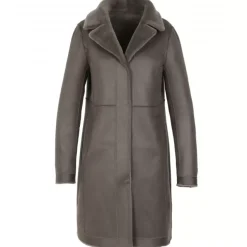 OAKWOOD Manteaux^Venus Kaki Fonce - Manteau Reversible En Laine