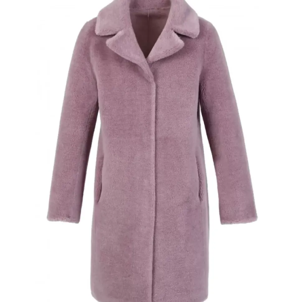 OAKWOOD Manteaux^Venus Lilas - Manteau Reversible En Laine