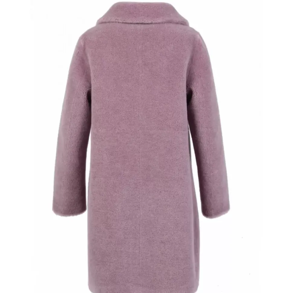OAKWOOD Manteaux^Venus Lilas - Manteau Reversible En Laine