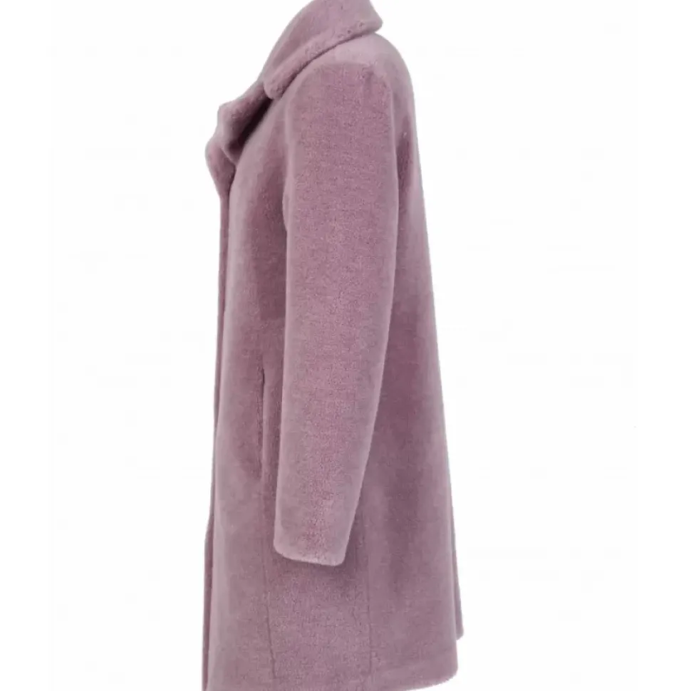 OAKWOOD Manteaux^Venus Lilas - Manteau Reversible En Laine