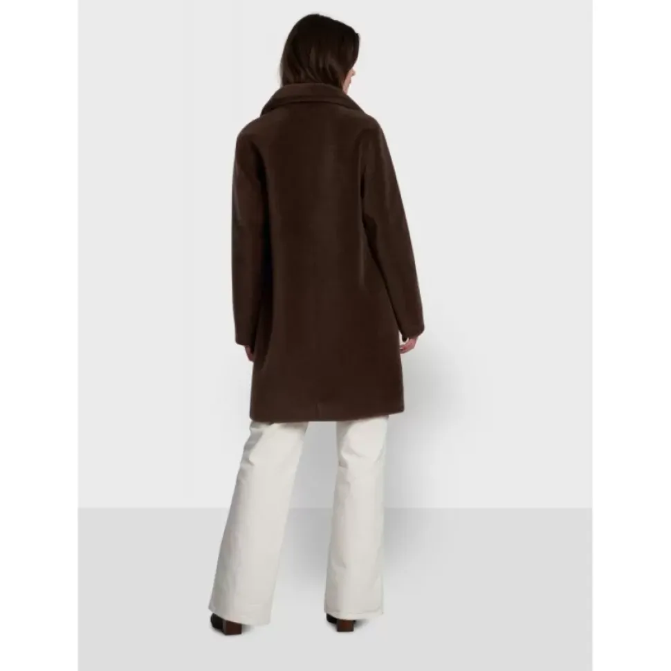 OAKWOOD Manteaux^Venus Marron - Manteau Reversible En Laine