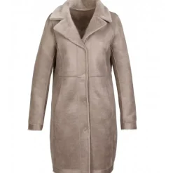OAKWOOD Manteaux^Venus Taupe - Manteau Reversible En Laine