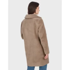 OAKWOOD Manteaux^Venus Taupe - Manteau Reversible En Laine