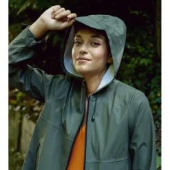 OAKWOOD Manteaux^Zephyr Kaki - Veste Imperméable En Polyester